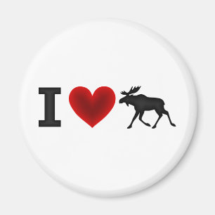 I Liebe-Elche Magnet
