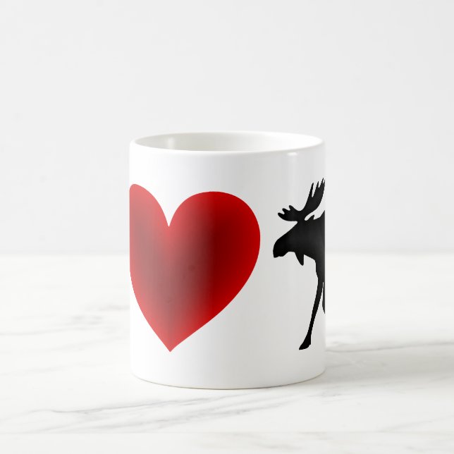 I Liebe-Elche Tasse (Mittel)