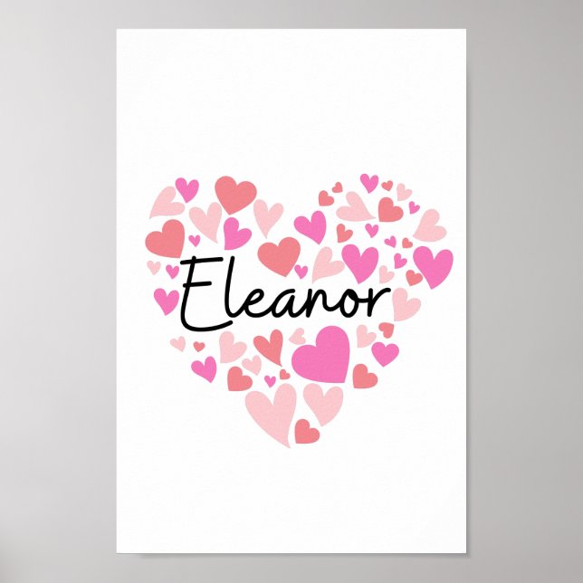 I Liebe Eleanor Poster (Vorne)