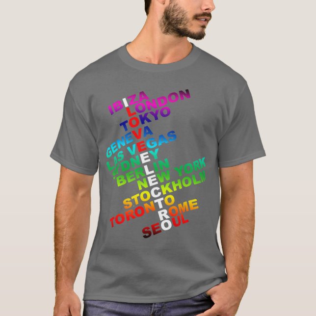 I Liebe Electro weltweit T-Shirt (Vorderseite)
