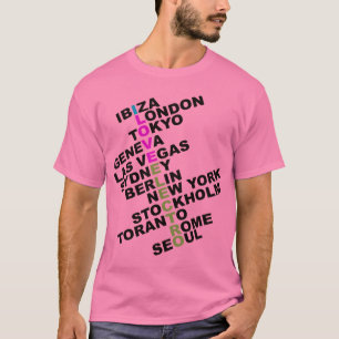 I Liebe Electro weltweit T-Shirt