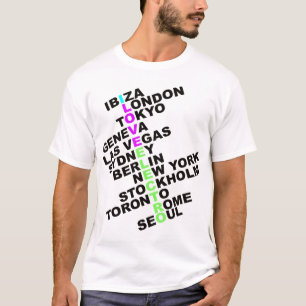 I Liebe Electro weltweit T-Shirt
