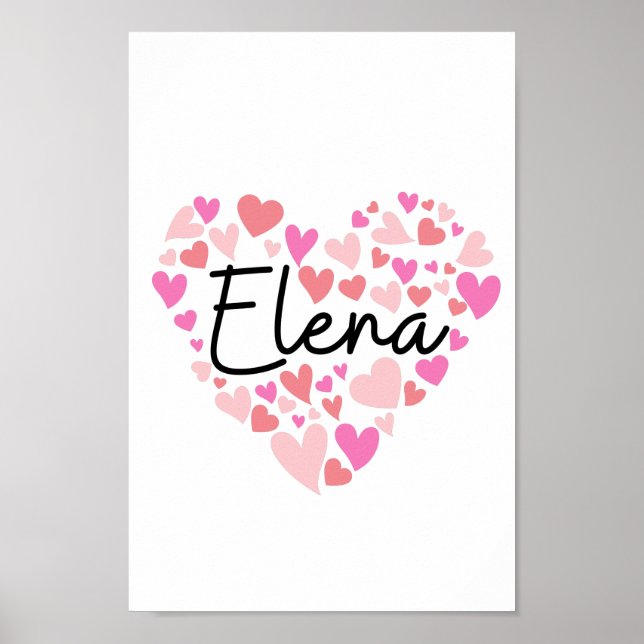 I Liebe Elena Poster (Vorne)
