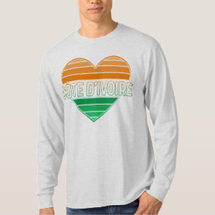 I Liebe Elfenbeinküste, Côte d'Ivoire T-Shirt
