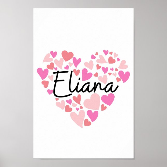 I Liebe Eliana Poster (Vorne)