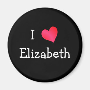 I Liebe Elizabeth Magnet
