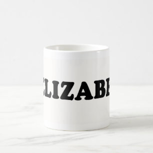 I LIEBE ELIZABETH TASSE