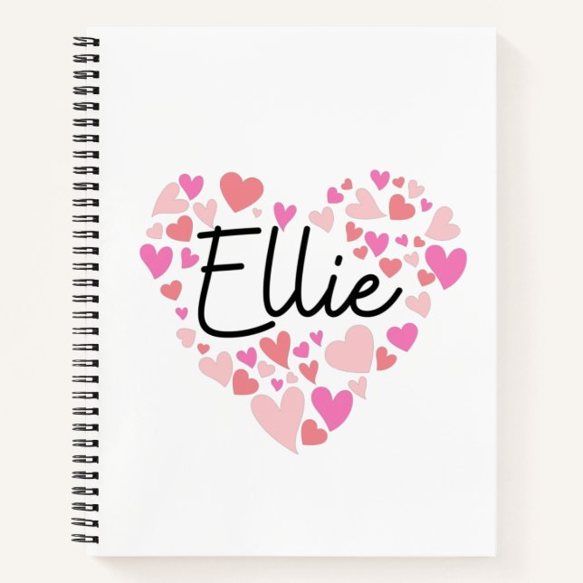 I Liebe Ellie Notizbuch (Vorderseite)