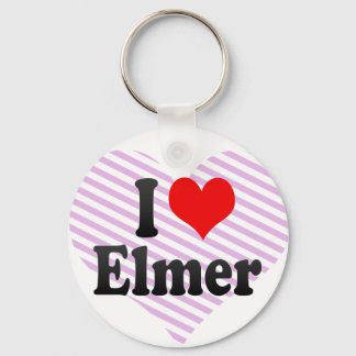 I Liebe Elmer Schlüsselanhänger