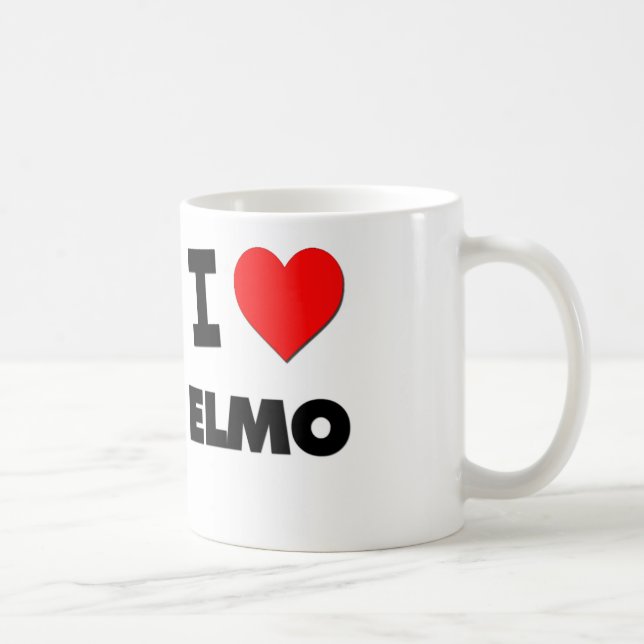I Liebe Elmo Kaffeetasse (Rechts)