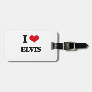 I Liebe Elvis Gepäckanhänger