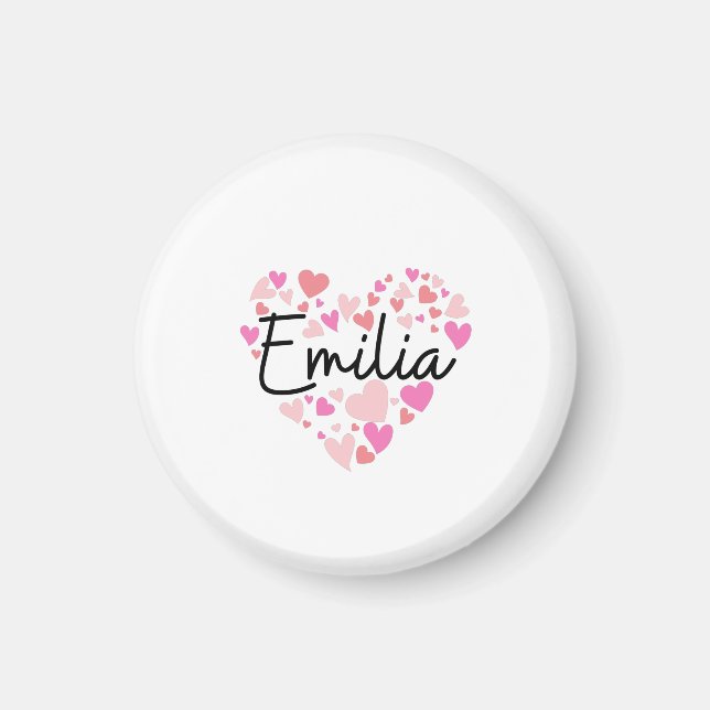 I Liebe Emilia Magnet (Vorne)