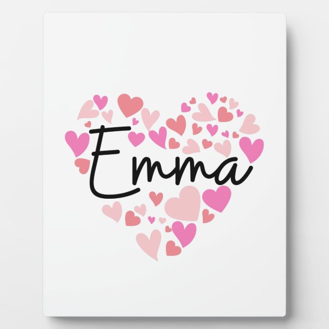 I Liebe Emma Fotoplatte (Vorderseite)