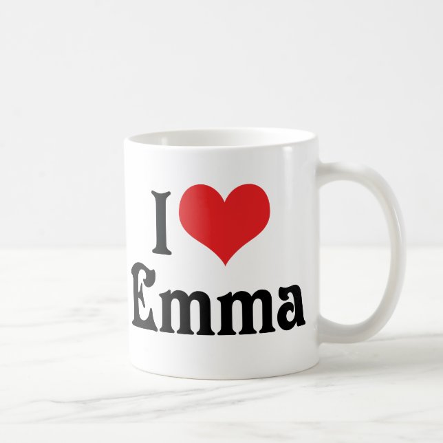 I Liebe Emma Kaffeetasse (Rechts)