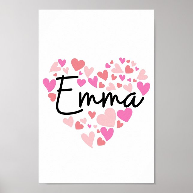 I Liebe Emma Poster (Vorne)