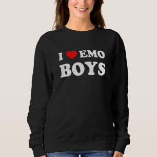 I Liebe Emo Boys Sweatshirt