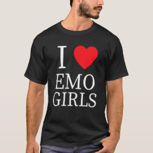 I Liebe Emo Girls I Heart Emo Girls 4 T-Shirt