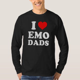 I Liebe Emo Vaters T-Shirt