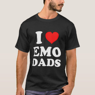 I Liebe Emo Vaters T-Shirt