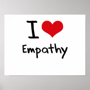 I Liebe Empathie Poster