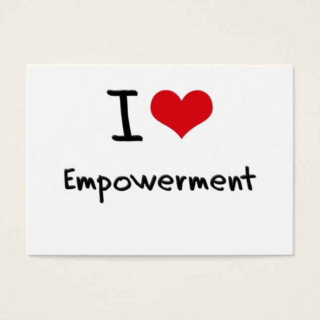 I Liebe Empowerment (Vorderseite)