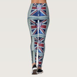 I Liebe England Art Print Leggings