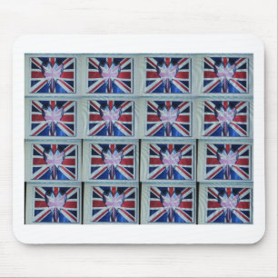 I Liebe England Art Print Mousepad