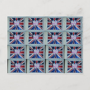 I Liebe England Art Print Postkarte