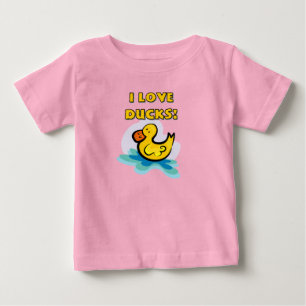 I Liebe-Enten Baby T-shirt