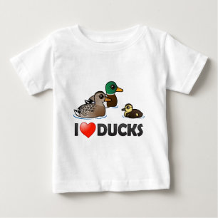 I Liebe-Enten Baby T-shirt