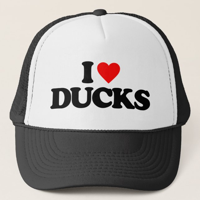 I LIEBE-ENTEN TRUCKERKAPPE (Vorderseite)