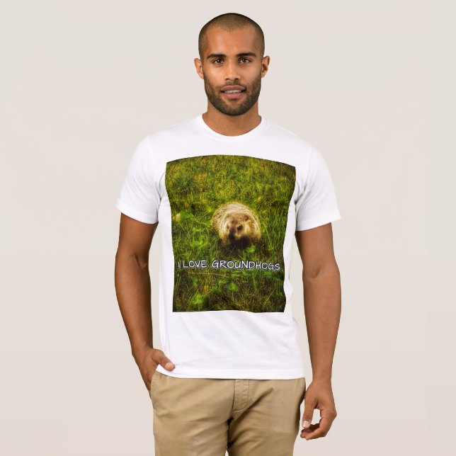 I Liebe Erdhuhn T - Shirt (Vorne ganz)