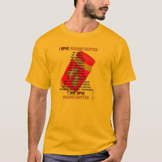 I LIEBE-ERDNUSSBUTTER T-Shirt