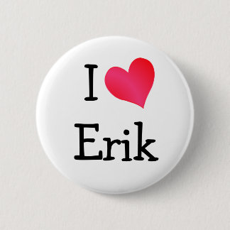 I Liebe Erik Button