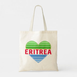 I Liebe Eritrea, Eritreer Herz Tragetasche