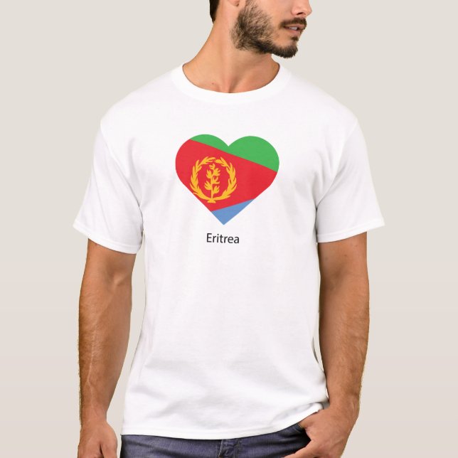 I Liebe Eritrea T-Shirt (Vorderseite)