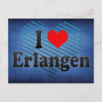 I Liebe Erlangen, Deutschland