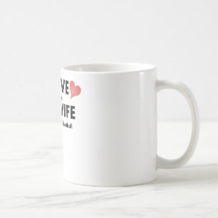 I Liebe es, wenn meine Ehefrau mich Fußball Tasse