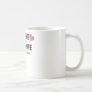 I Liebe es, wenn meine Ehefrau mich Rugby Tasse