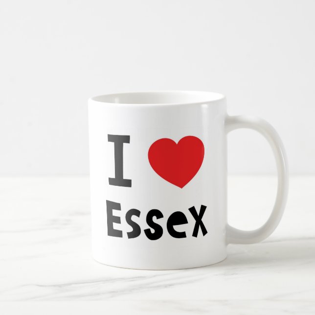 I Liebe Essex Tasse (Rechts)