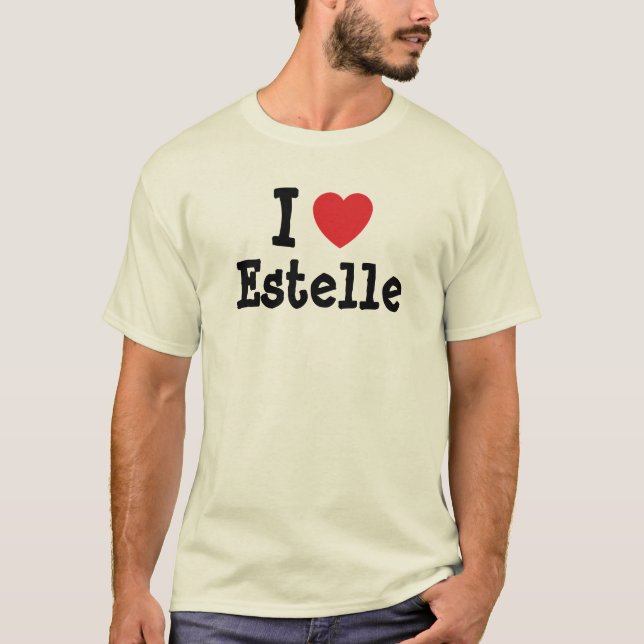 I Liebe Estelle heart T - Shirt (Vorderseite)