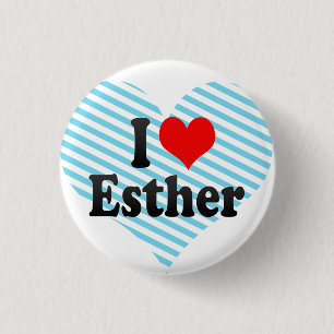 I Liebe Esther Button