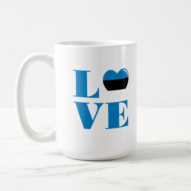 I Liebe Estland Kaffeetasse (Links)
