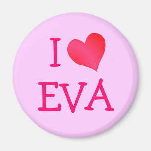 I Liebe Eva Magnet