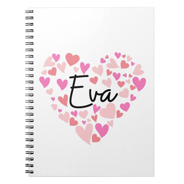 I Liebe Eva Notizblock (Vorderseite)