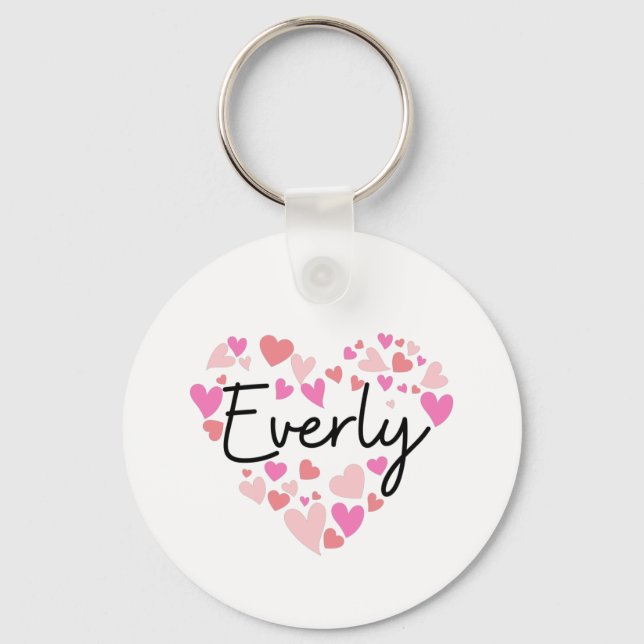 I Liebe Everly ] Schlüsselanhänger (Vorderseite)