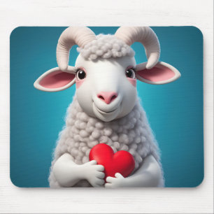 I Liebe Ewe Mousepad