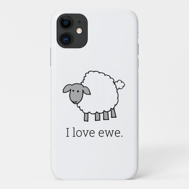 I Liebe Ewe Sheffield Case (Rückseite)