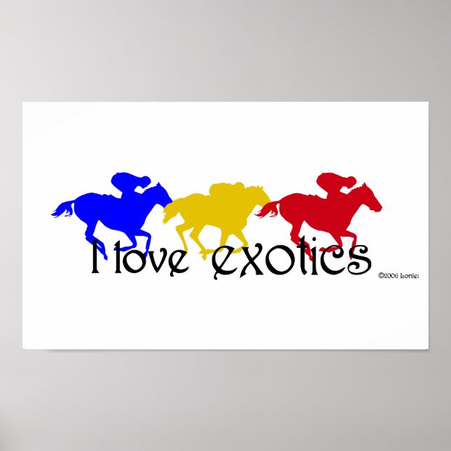 I Liebe Exotics Poster (Vorne)