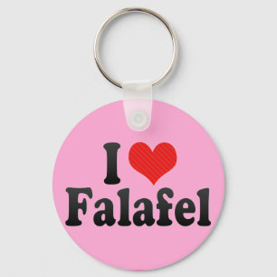 I Liebe Falafel Schlüsselanhänger